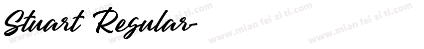 Stuart Regular字体转换